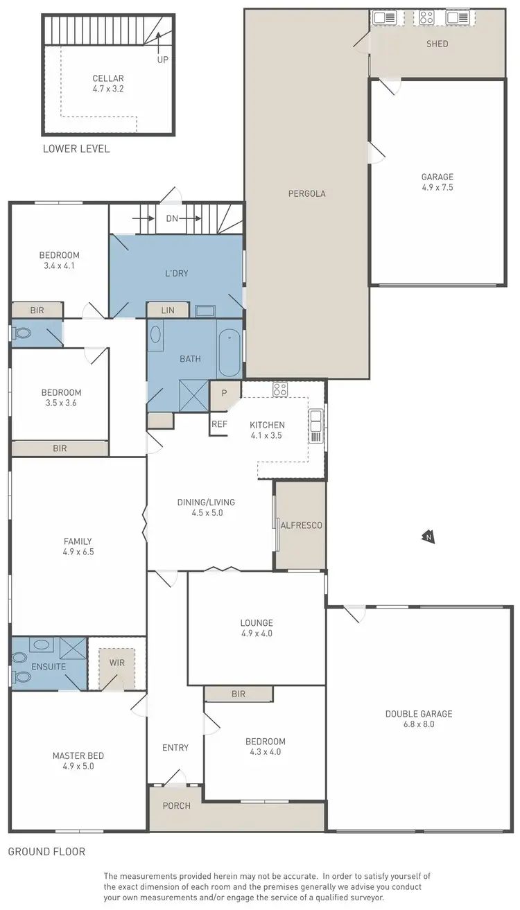 Floorplan of Homely house listing, 47 Delmont Street, Werribee VIC 3030