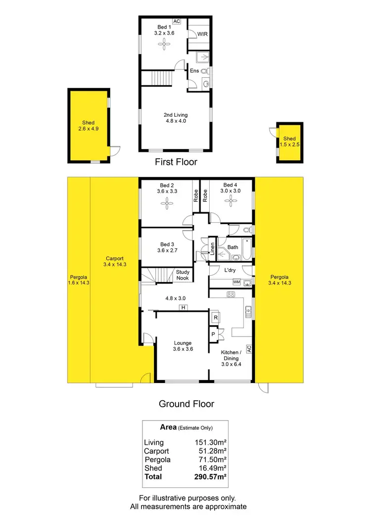 Floorplan of Homely house listing, 34 Lancaster Drive, North Haven SA 5018