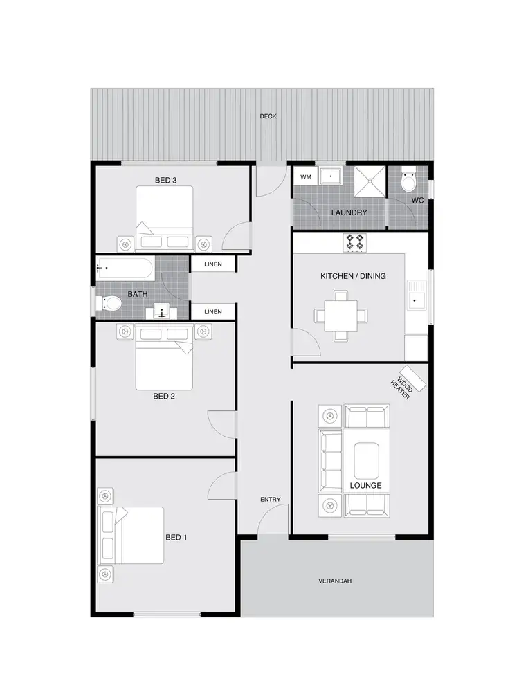 Floorplan of Homely house listing, 56 Coromandel Street, Goulburn NSW 2580