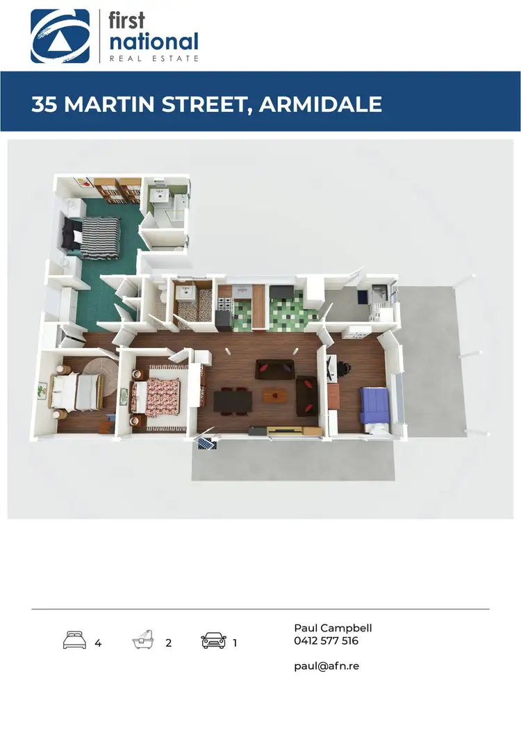 Floorplan of Homely house listing, 35 Martin Street, Armidale NSW 2350