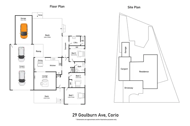 Floorplan of Homely house listing, 29 Goulburn Avenue, Corio VIC 3214