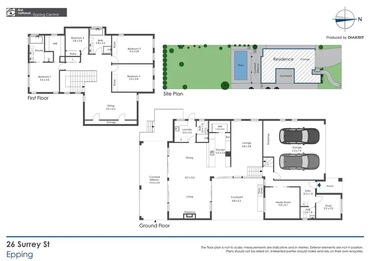 Floorplan of Homely house listing, 26 Surrey Street, Epping NSW 2121
