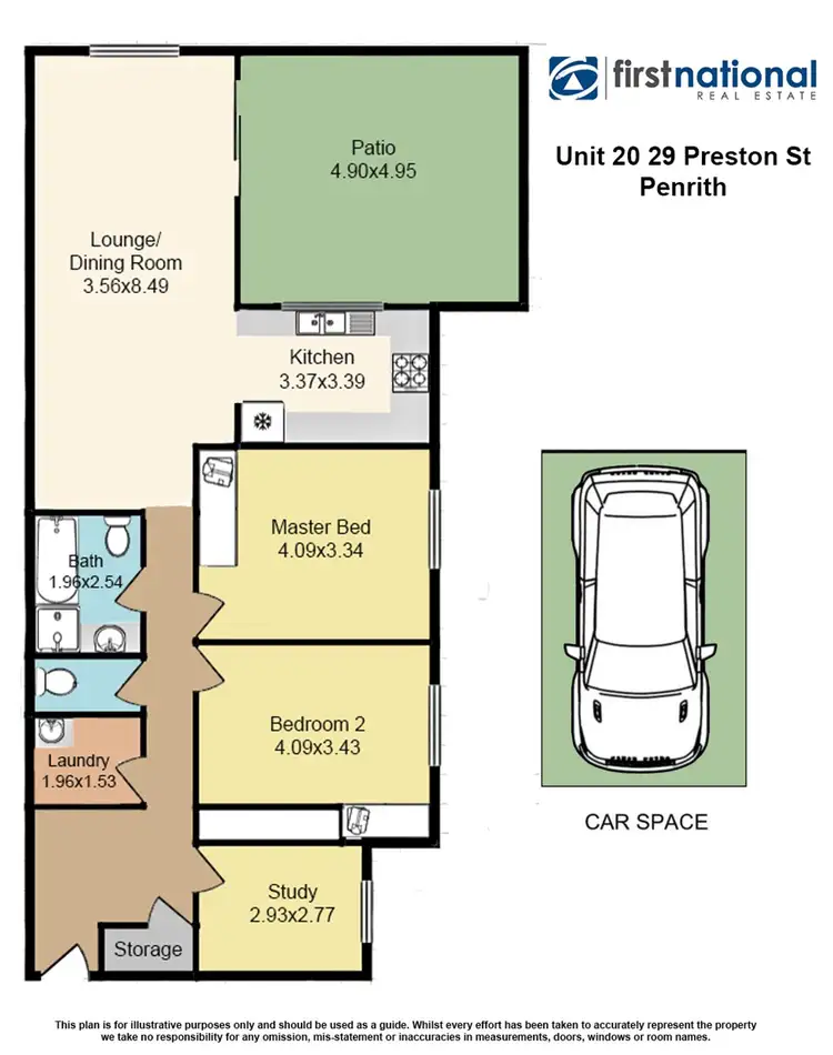Floorplan of Homely apartment listing, 20/29-35 Preston Street, Jamisontown NSW 2750