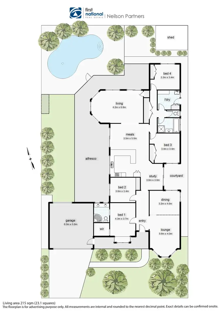 Floorplan of Homely house listing, 23 Domain Circuit, Beaconsfield VIC 3807