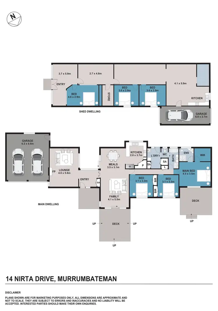 Floorplan of Homely house listing, 14 Nirta Drive, Murrumbateman NSW 2582