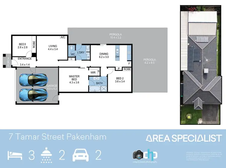 Floorplan of Homely house listing, 7 Tamar Street, Pakenham VIC 3810