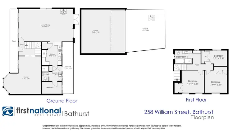 Floorplan of Homely house listing, 258 William Street, Bathurst NSW 2795