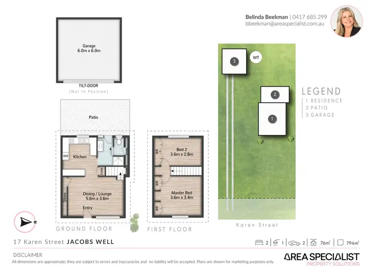 Floorplan of Homely house listing, 17 Karen Street, Jacobs Well QLD 4208