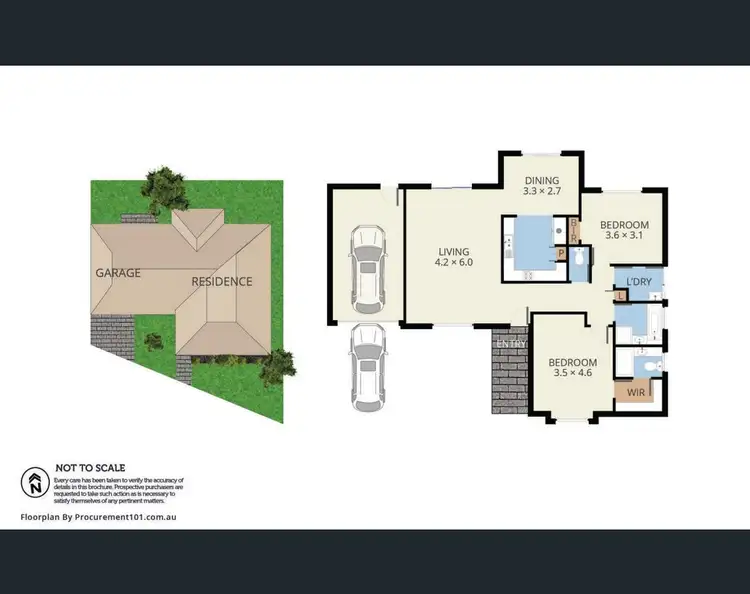 Floorplan of Homely house listing, 1 Domain Drive, Keysborough VIC 3173