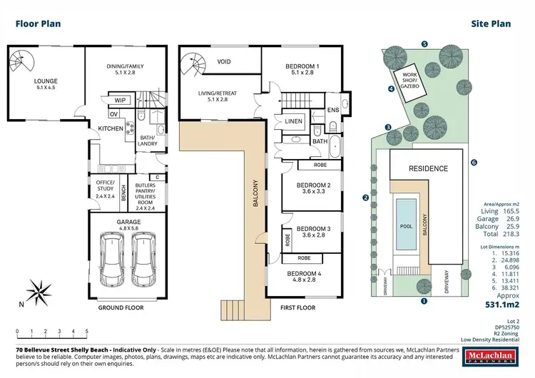 Floorplan of Homely house listing, 70 Bellevue Street, Shelly Beach NSW 2261