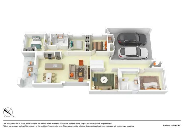 Floorplan of Homely house listing, 14 Highbridge Crescent, Sunbury VIC 3429