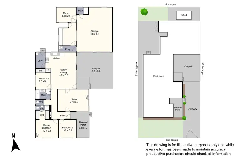 Floorplan of Homely house listing, 3 Bartley Place, Springvale South VIC 3172