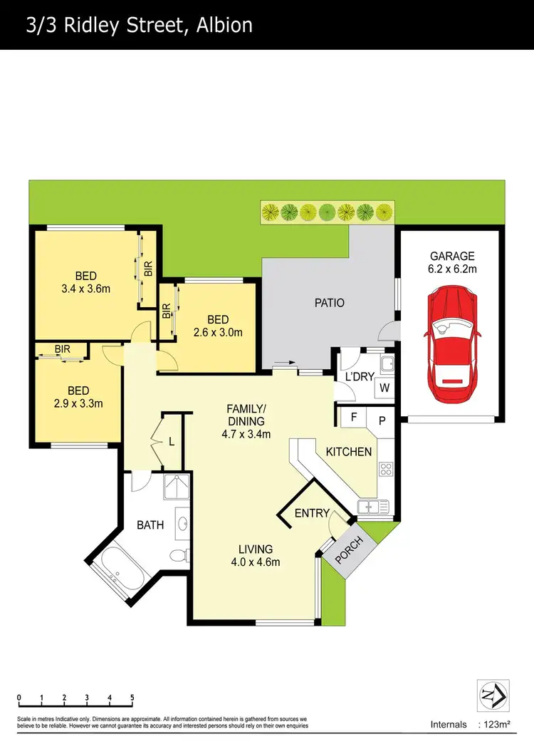 Floorplan of Homely unit listing, 3/3 Ridley Street, Albion VIC 3020