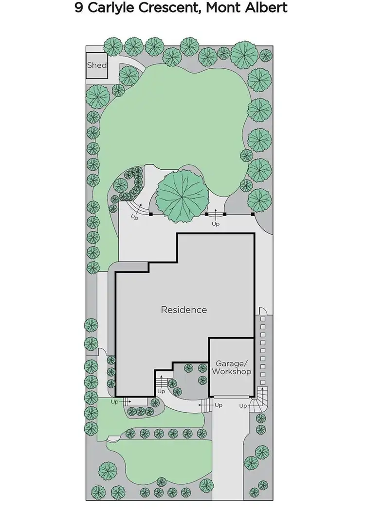 Floorplan of Homely house listing, 9 Carlyle Crescent, Mont Albert VIC 3127