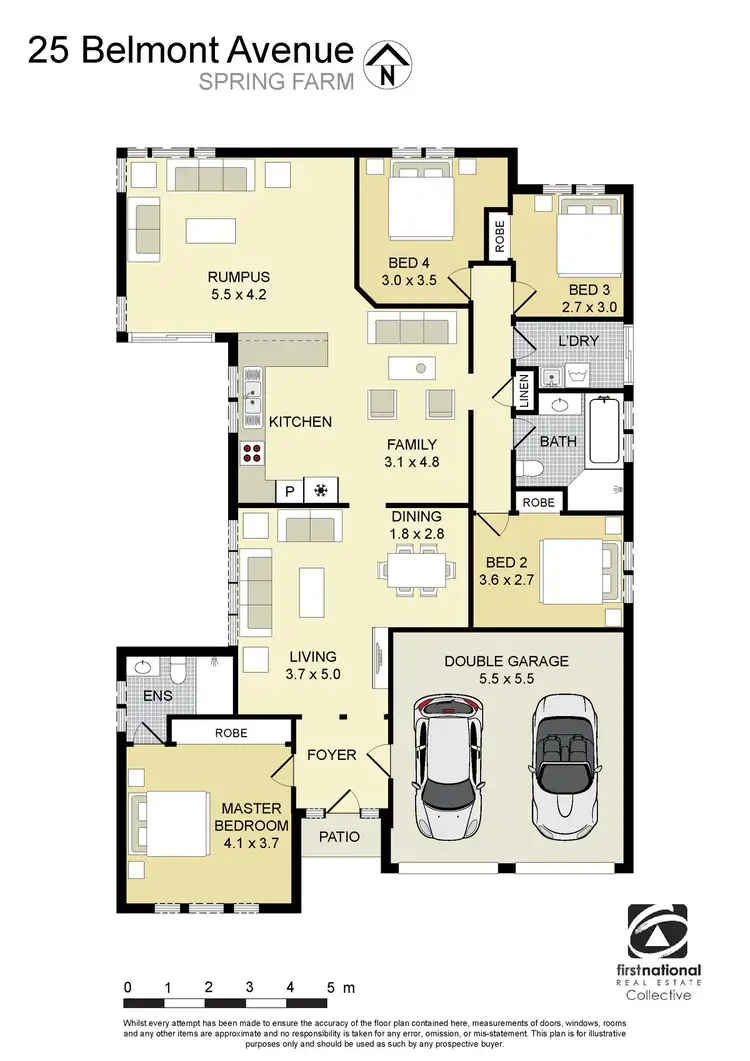 Floorplan of Homely house listing, 25 Belmont Avenue, Spring Farm NSW 2570