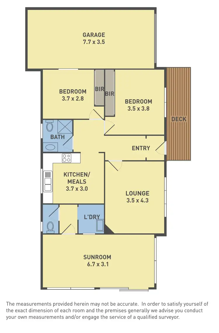 Floorplan of Homely house listing, 94A Hargreaves Crescent, Braybrook VIC 3019