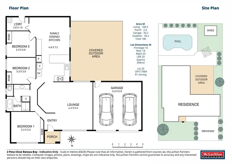 Floorplan of Homely house listing, 2 Peta Close, Bateau Bay NSW 2261