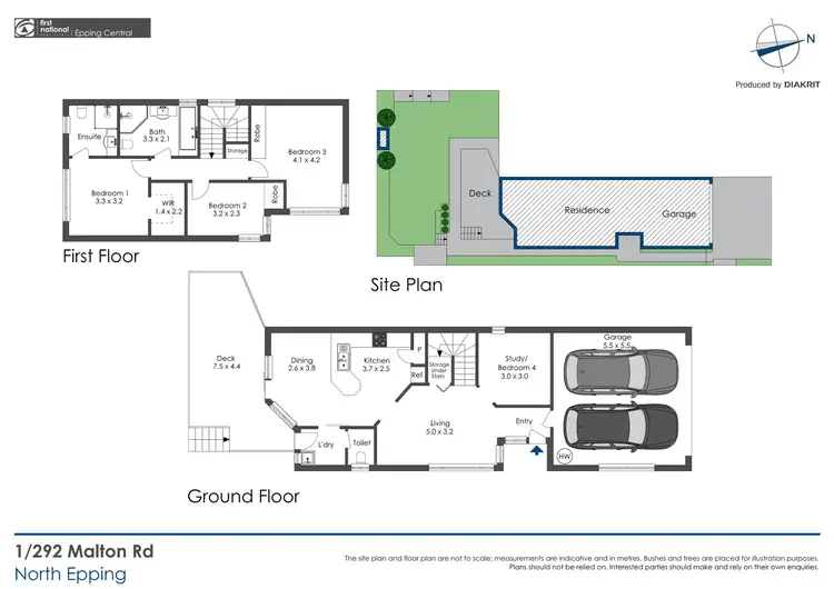 Floorplan of Homely house listing, 1/292 Malton Road, North Epping NSW 2121