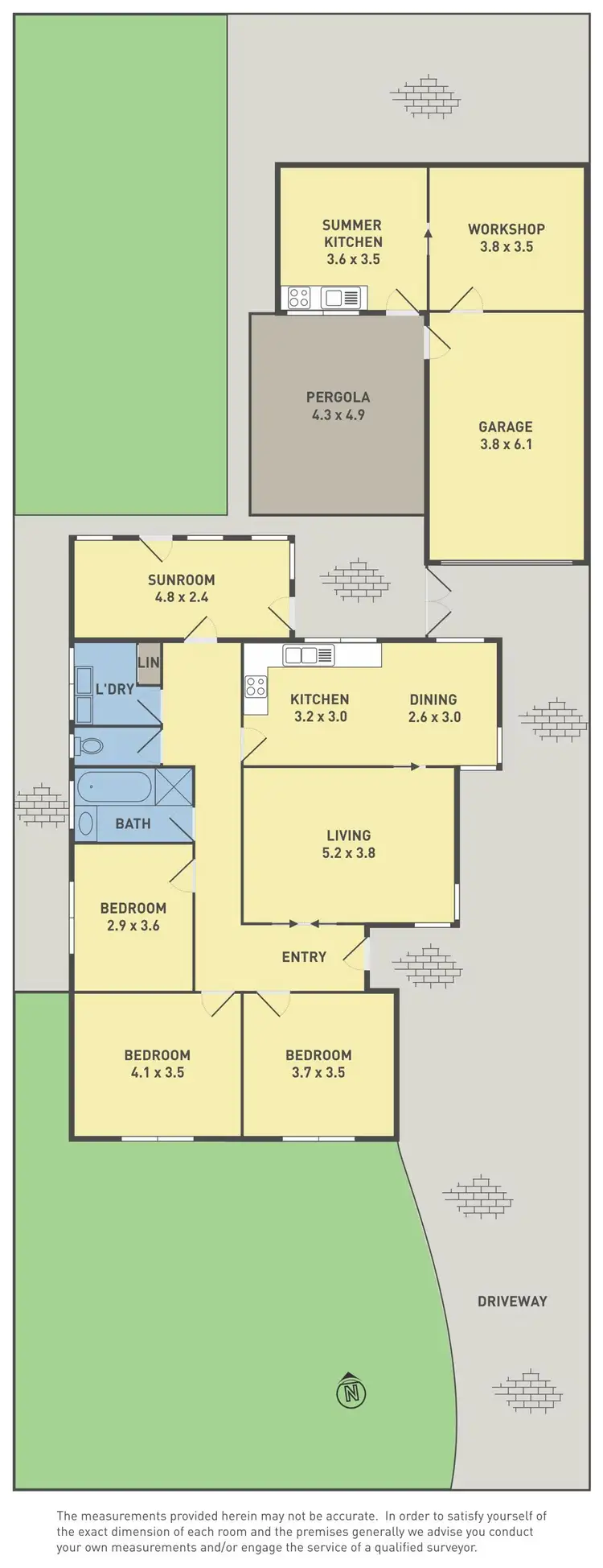 Floorplan of Homely house listing, 10 Wendy Way, Sunshine West VIC 3020