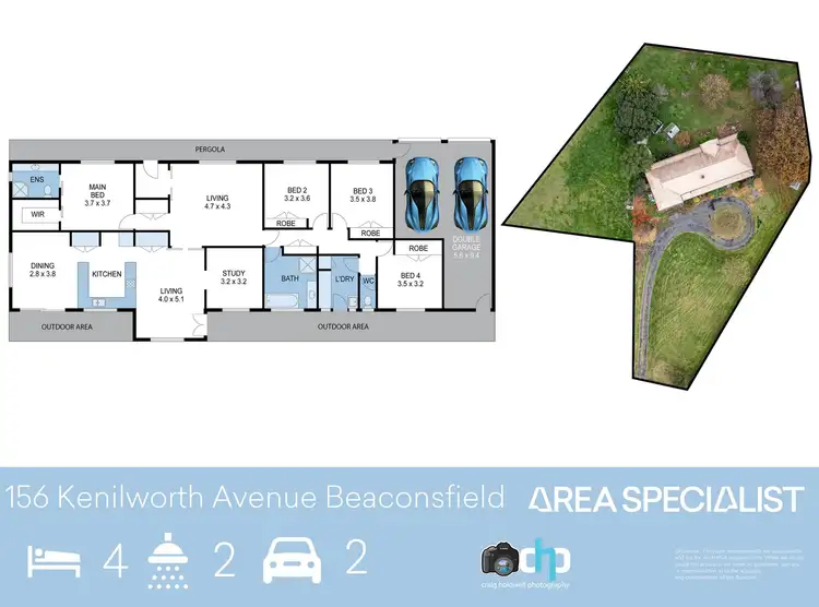 Floorplan of Homely house listing, 156 Kenilworth Avenue, Beaconsfield VIC 3807