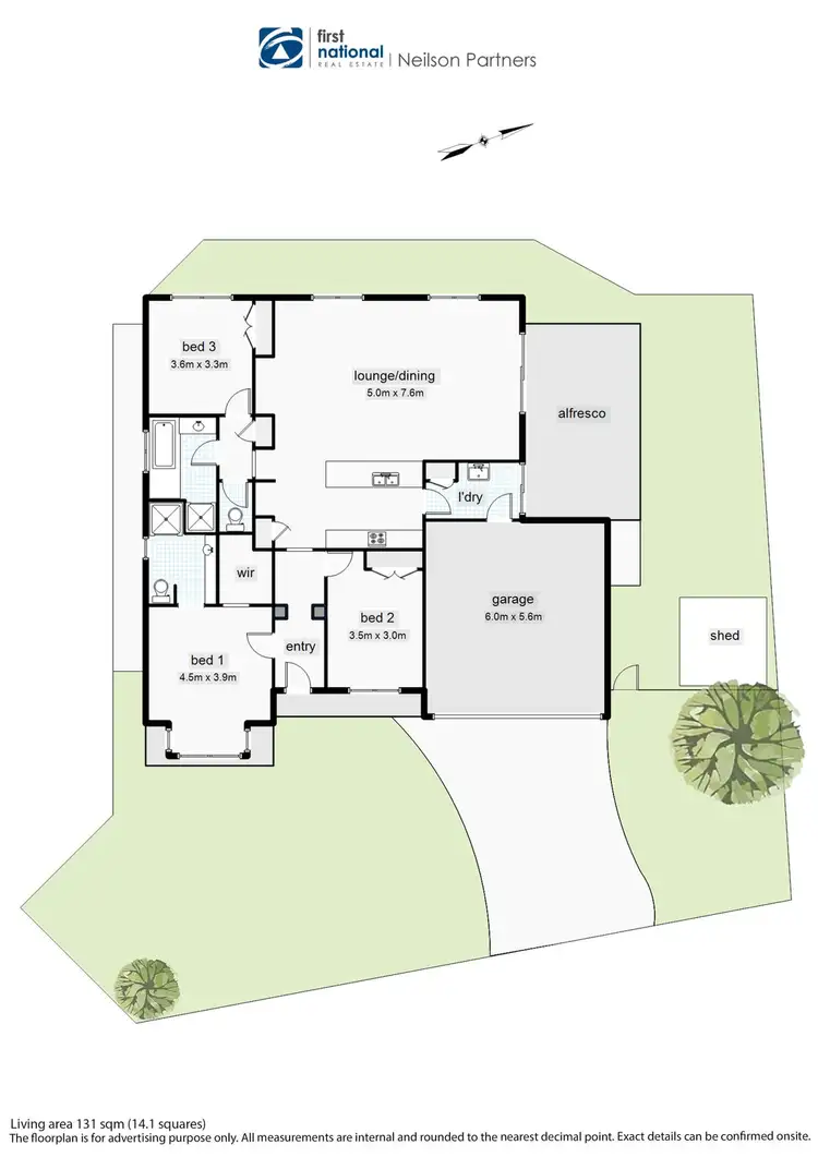 Floorplan of Homely house listing, 13A James Street, Pakenham VIC 3810