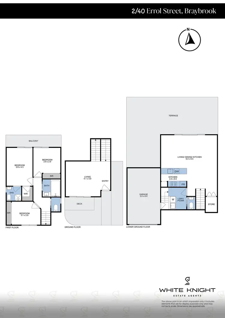 Floorplan of Homely house listing, 2/40 Errol Street, Braybrook VIC 3019