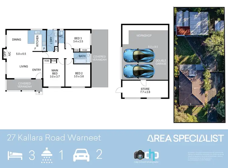 Floorplan of Homely house listing, 27 Kallara Road, Warneet VIC 3980