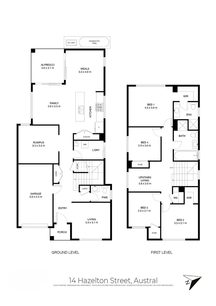 Floorplan of Homely house listing, 14 Hazelton Street, Austral NSW 2179