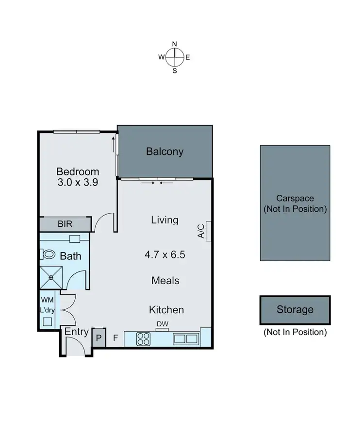 Floorplan of Homely apartment listing, 503/1615 Malvern Road, Glen Iris VIC 3146