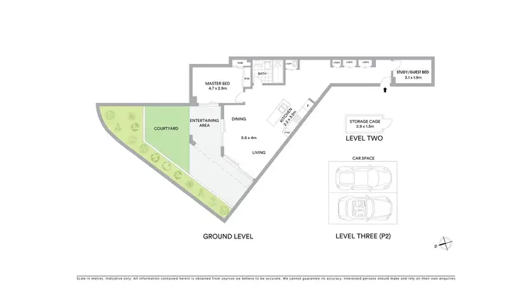 Floorplan of Homely apartment listing, 410A/7-13 Centennial Avenue, Lane Cove NSW 2066