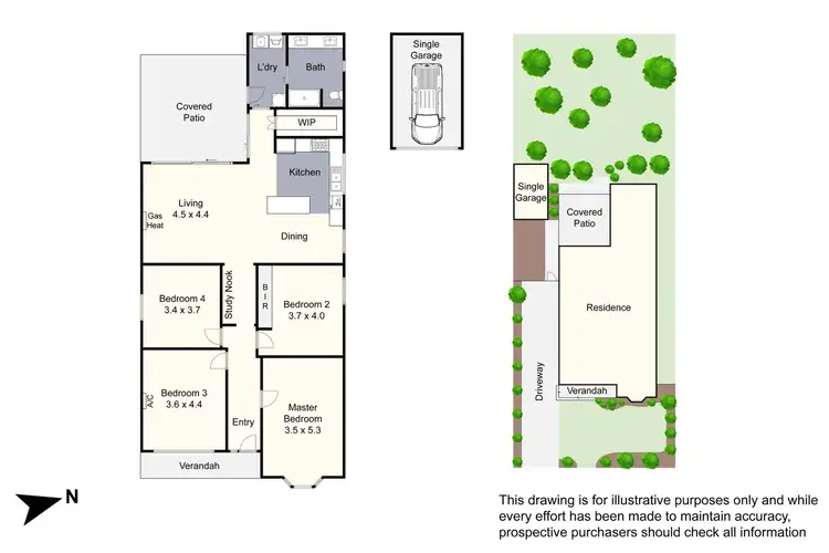 Floorplan of Homely house listing, 11 Second Street, Parkdale VIC 3195