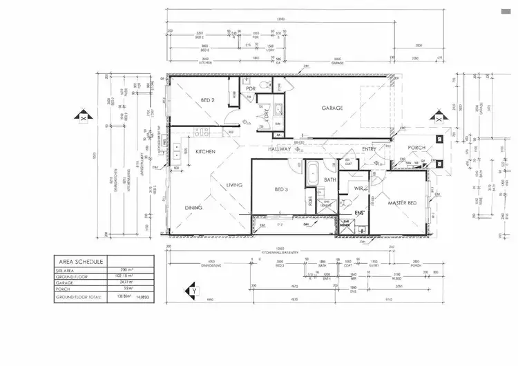 Floorplan of Homely house listing, 115 Maradona Boulevard, Deanside VIC 3336