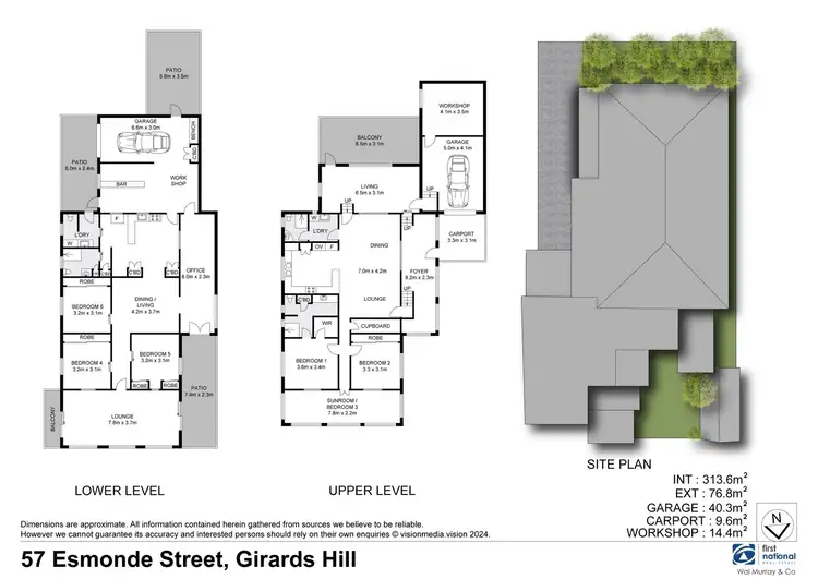 Floorplan of Homely house listing, 57 Esmonde Street, Girards Hill NSW 2480
