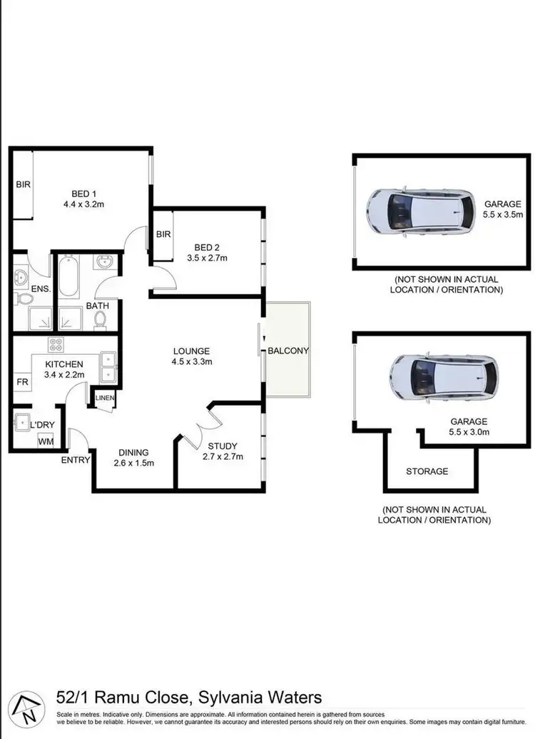 Floorplan of Homely apartment listing, 52/1 Ramu Close, Sylvania Waters NSW 2224