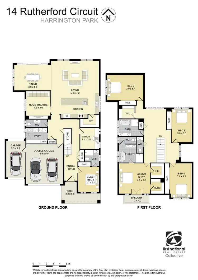 Floorplan of Homely house listing, 14 Rutherford Circuit (Grove Estate), Harrington Park NSW 2567