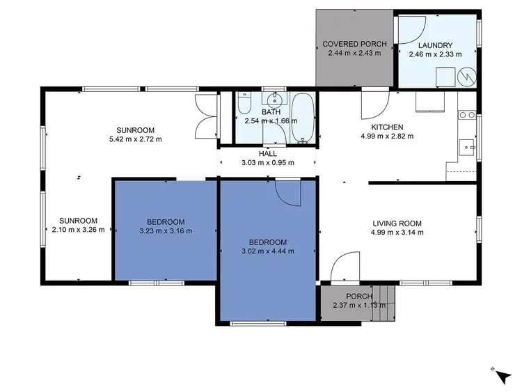 Floorplan of Homely house listing, 5 Petit Street, Yass NSW 2582
