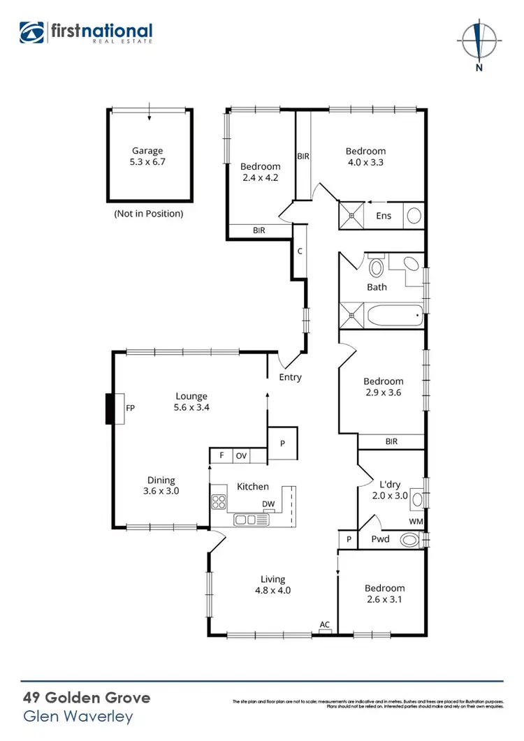 Floorplan of Homely house listing, 49 Golden Grove, Glen Waverley VIC 3150
