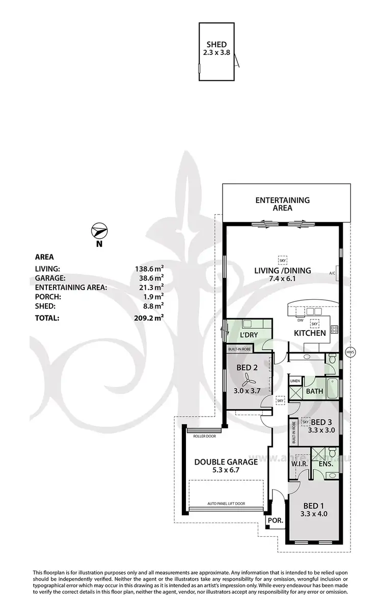 Floorplan of Homely house listing, 12C Netley Road, Mount Barker SA 5251