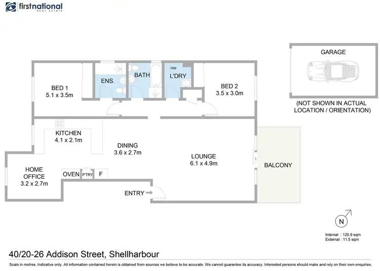 Floorplan of Homely unit listing, 40/20-26 Addison Street, Shellharbour NSW 2529