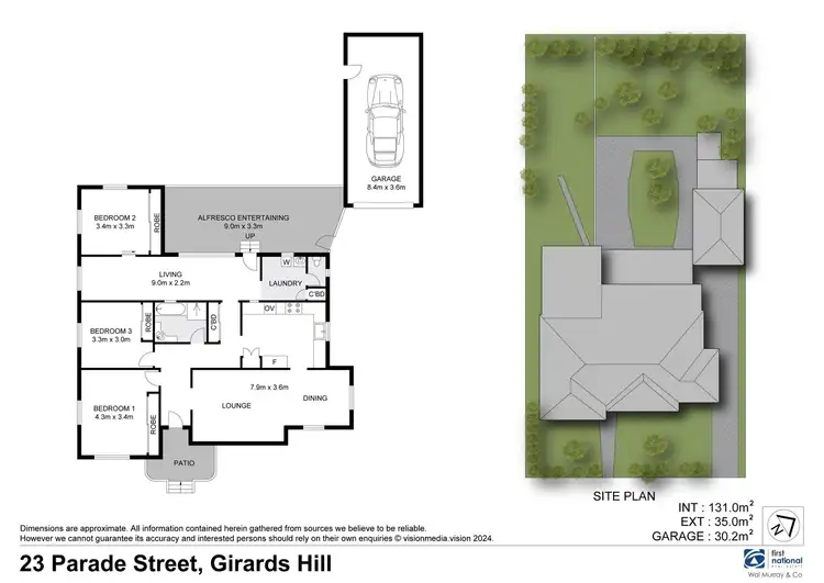 Floorplan of Homely house listing, 23 Parade Street, Girards Hill NSW 2480