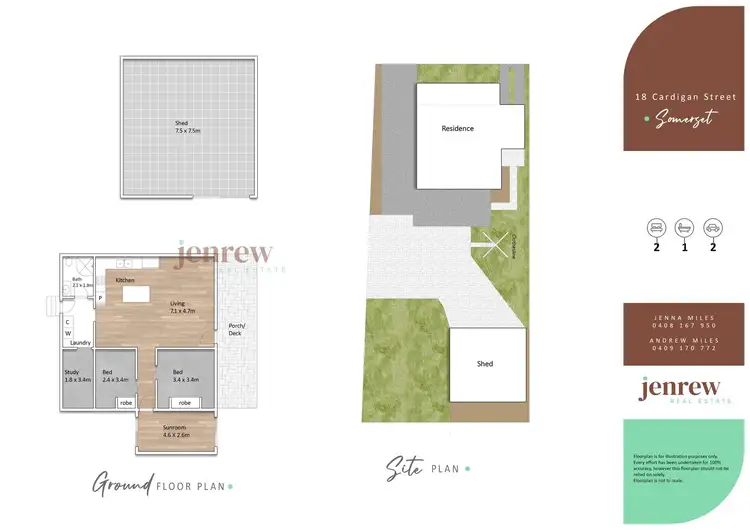 Floorplan of Homely house listing, 18 Cardigan Street, Somerset TAS 7322
