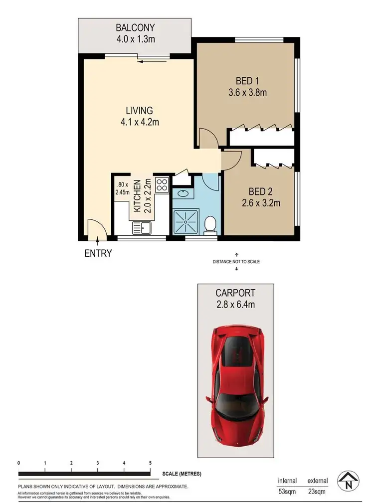 Floorplan of Homely apartment listing, 12/40 Pine Street, Bulimba QLD 4171