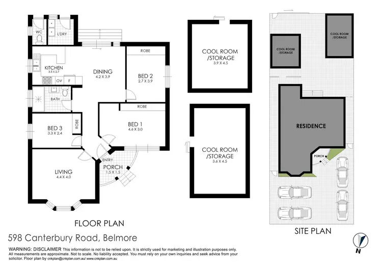 Floorplan of Homely house listing, 598 Canterbury Road, Belmore NSW 2192
