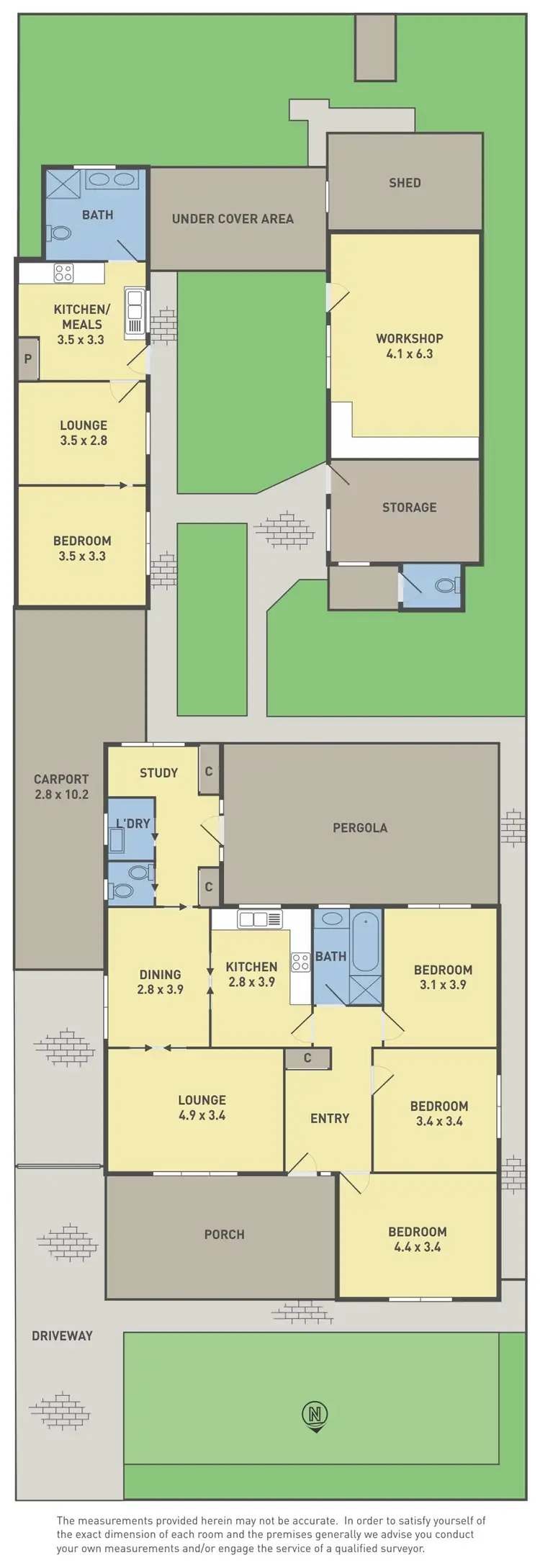 Floorplan of Homely house listing, 27 Mailey Street, Sunshine West VIC 3020