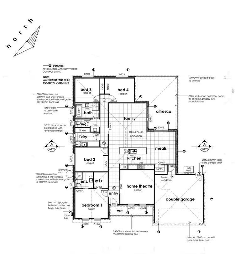 Floorplan of Homely house listing, 70 Verdi Boulevard, Irymple VIC 3498
