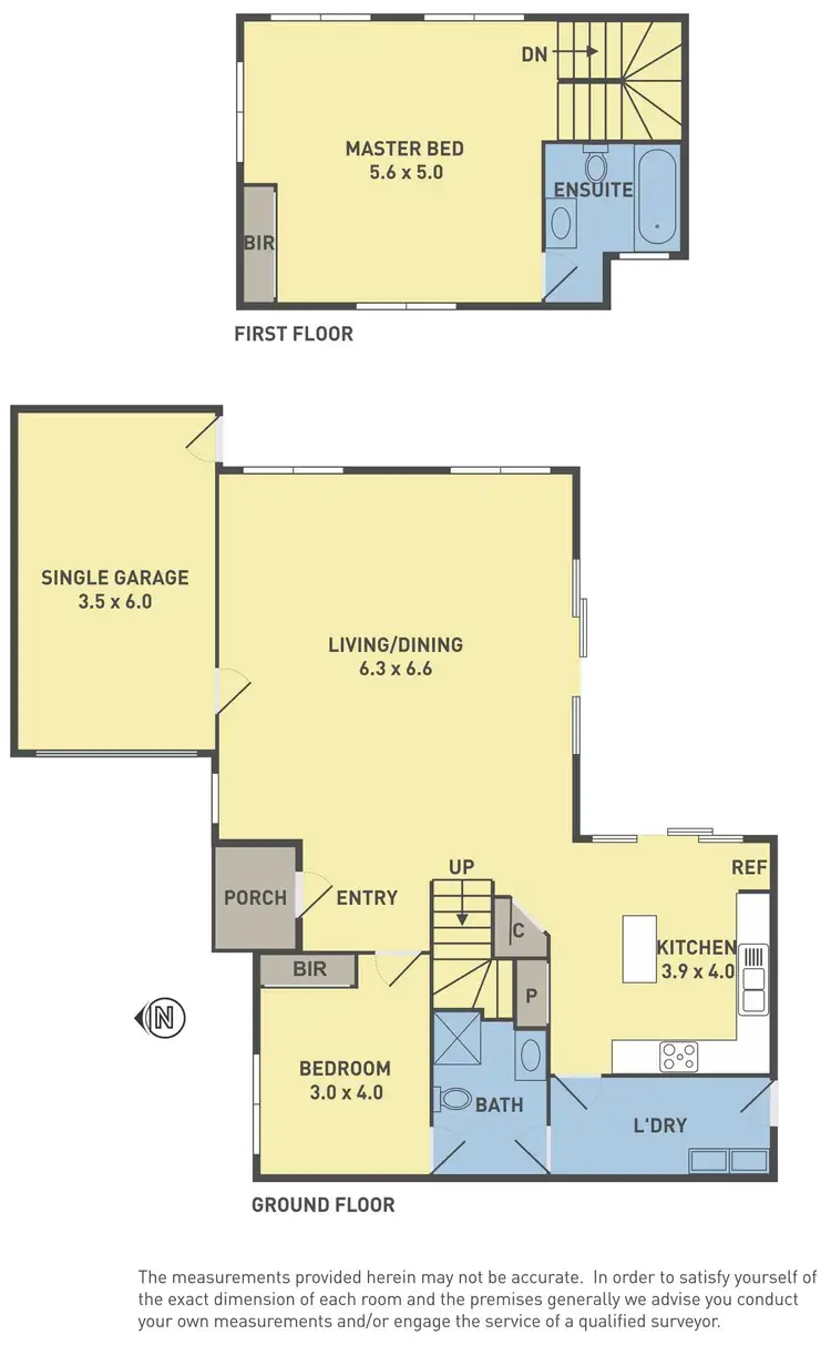 Floorplan of Homely townhouse listing, 3/164 Cornwall Road, Sunshine VIC 3020