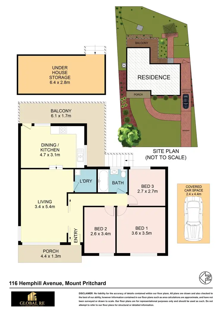 Floorplan of Homely house listing, 116 Hemphill Ave, Mount Pritchard NSW 2170