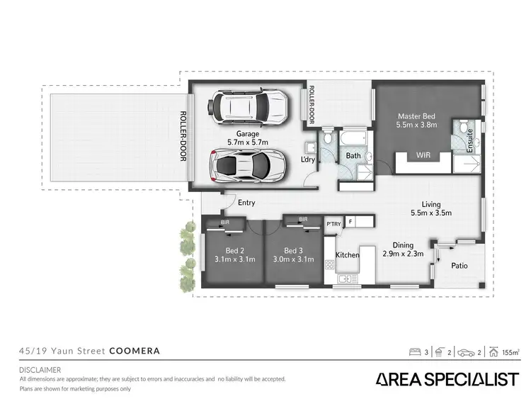 Floorplan of Homely house listing, 45/19 Yaun Street, Coomera QLD 4209