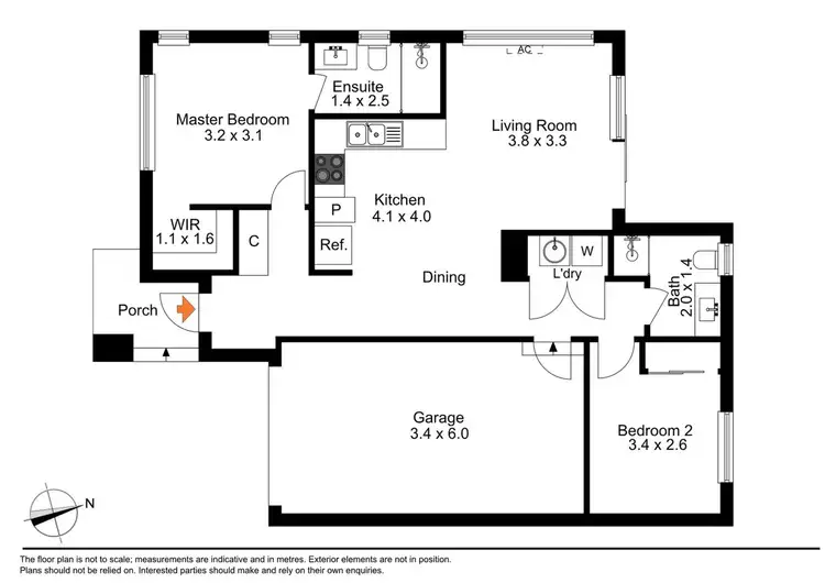 Floorplan of Homely house listing, 1 Centinela Street, Tarneit VIC 3029