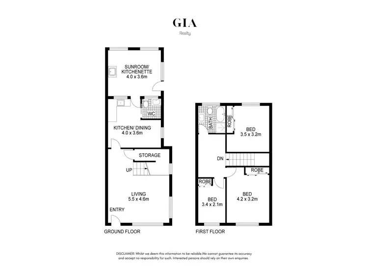 Floorplan of Homely townhouse listing, 20/6-10 Bridge Street, Cabramatta NSW 2166